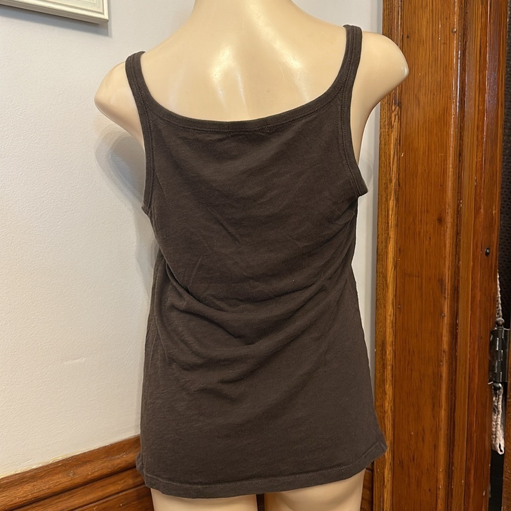Old Navy Basic Tank Top, Brown, Sz Medium - Picture 3 of 4